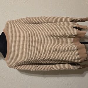 American Eagle Light Brown Knit Top